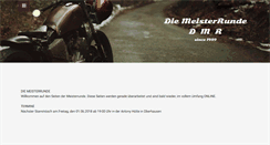 Desktop Screenshot of die-meisterrunde.com